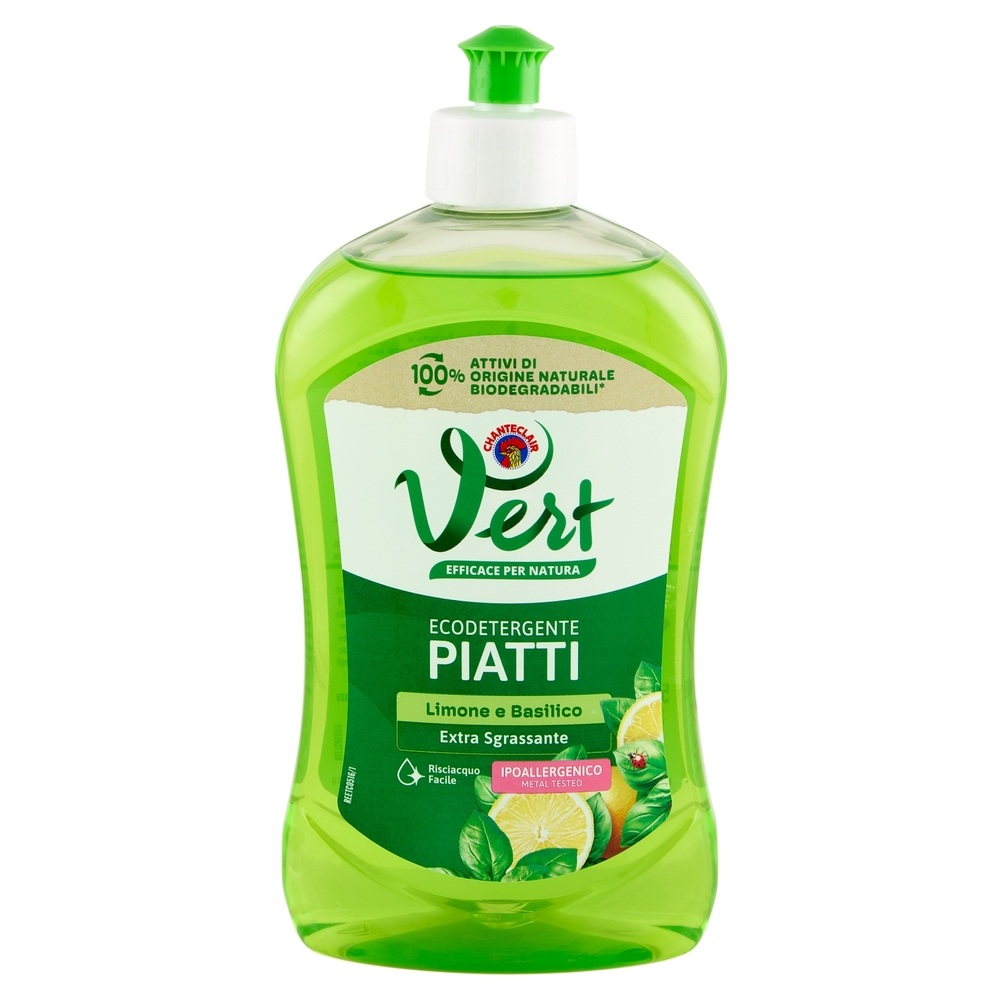 Vert di Chanteclair Piatti Limone e Basilico 500 ml
